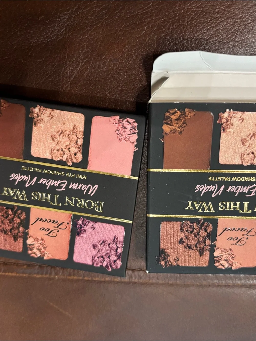 NIB Too Faced Born This Way Warm Ember Nudes Mini Eyeshadow Palette